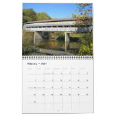Mural Calendrier de pont couvert (Feb 2027)
