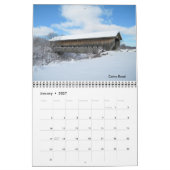 Mural Calendrier de pont couvert (Jan 2027)