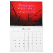 Mural Calendrier de prière - customisé (Mar 2027)