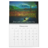 Mural Calendrier de prière - customisé (Feb 2026)