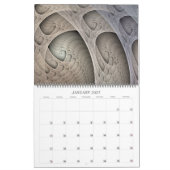 Mural Calendrier de "quatre saisons" (Jan 2027)