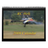Mural Calendrier de RC Heli (Protection)