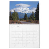 MURAL CALENDRIER DE SHASTA DE BÂTI (Jan 2027)