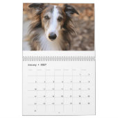 Mural calendrier de soie de 11 2016 Windhounds (Jan 2027)