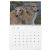 Mural calendrier de soie de 11 2016 Windhounds (Mar 2027)