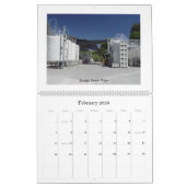 Mural Calendrier de Sonoma de pays de vin 2009 (AWB) (Feb 2026)