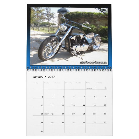 Mural Calendrier de Stumpwerx (Jan 2027)