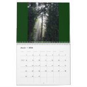 Mural Calendrier de SUNRAYS de MATIN (Mar 2026)