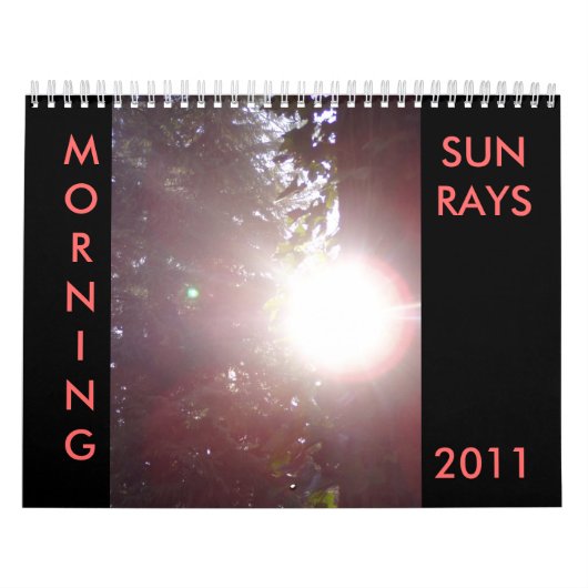 Mural Calendrier de SUNRAYS de MATIN (Protection)