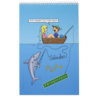 Mural Calendrier de Thingsesque 2014