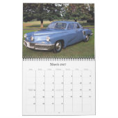 Mural Calendrier de voiture de camion (Mar 2027)