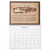Mural Calendrier de voiture de camion (Jan 2027)