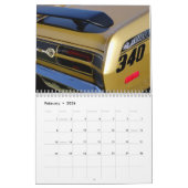 Mural Calendrier de voiture de Mopar (Feb 2026)