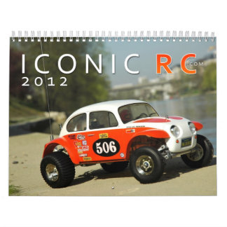 Mural calendrier de voiture d'IconicRC.com 2012 RC