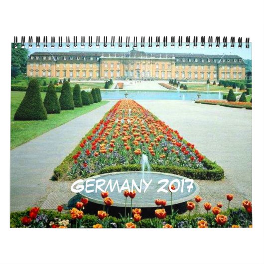 Mural Calendrier de voyage de l'Allemagne 2017 (Protection)