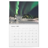 Mural Calendrier de voyage du monde (Jan 2027)