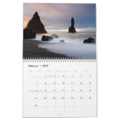 Mural Calendrier de voyage du monde (Feb 2027)