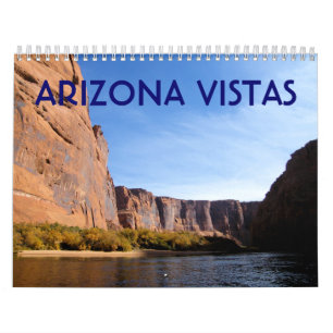 Mural Calendrier de vues de l'Arizona