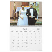 Mural Calendrier de Wedding~The 2011 de Sam et d'Amanda (Mar 2027)