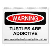 Mural Calendrier d'eau douce australien de tortue de 8 (Protection)