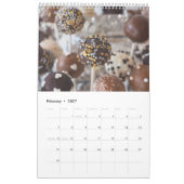 Mural Calendrier décadent des passions de chocolat (Feb 2027)