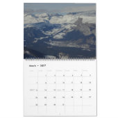 Mural Calendrier des Alpes suisses 2015 (Mar 2027)