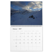 Mural Calendrier des Alpes suisses 2015 (Feb 2027)