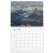 Mural Calendrier des Alpes suisses 2015 (Mar 2026)