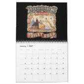 Mural Calendrier des annonces de serpent et d'intage (Jan 2027)