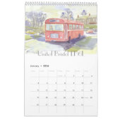 Mural Calendrier des arts du transport (Jan 2026)