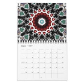 Mural Calendrier des arts géométriques de repsymétrie (Mar 2027)