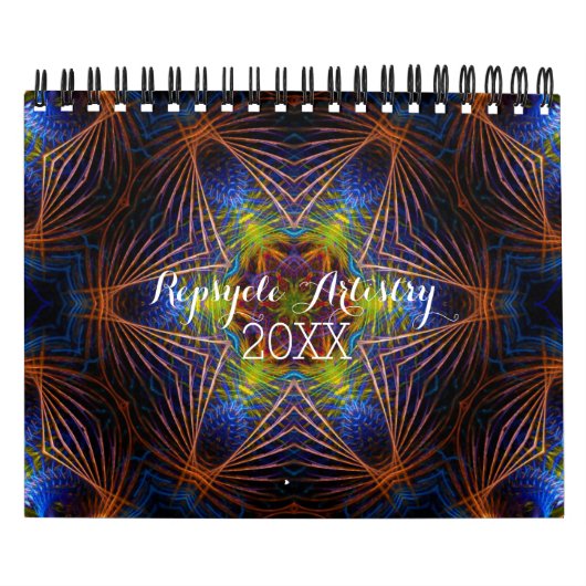 Mural Calendrier des arts géométriques de repsymétrie (Protection)