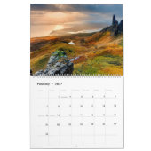 Mural Calendrier des belles montagnes (Feb 2027)