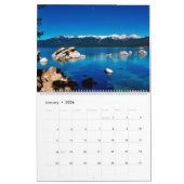 Mural Calendrier des belles montagnes (Jan 2026)