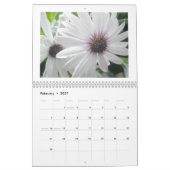 Mural Calendrier des blancs floraux (Feb 2027)