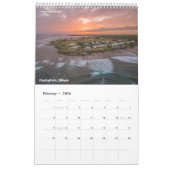 Mural Calendrier des Caraïbes (Feb 2026)