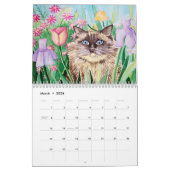 Mural Calendrier des chats 2013 par Molly Harrison (Mar 2026)