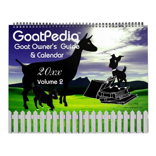 Mural Calendrier des chèvres 2015 Guide du propriétaire (Protection)