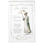 Mural Calendrier des citations 2013 de Jane Austen (Protection)
