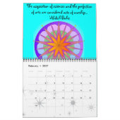 Mural Calendrier des citations baha'is pour 2018 #2 (Feb 2027)