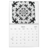 Mural Calendrier des conceptions 2008 (Mar 2027)