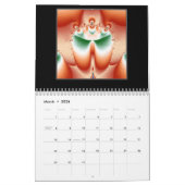 Mural Calendrier des conceptions fractales 2011 (Mar 2026)