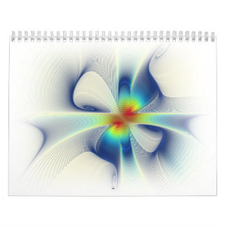 Mural Calendrier des conceptions fractales 2011