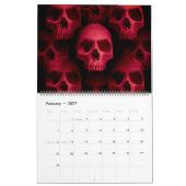 Mural Calendrier des crânes 2018 (Feb 2027)