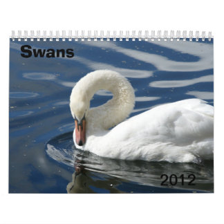 Mural Calendrier des cygnes 2012