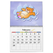 Mural Calendrier des dessins animés 2009 (Feb 2027)