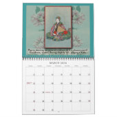 Mural Calendrier des dessins japonais du XIXe siècle (Mar 2026)