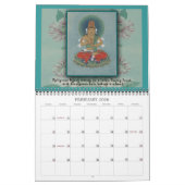 Mural Calendrier des dessins japonais du XIXe siècle (Feb 2026)