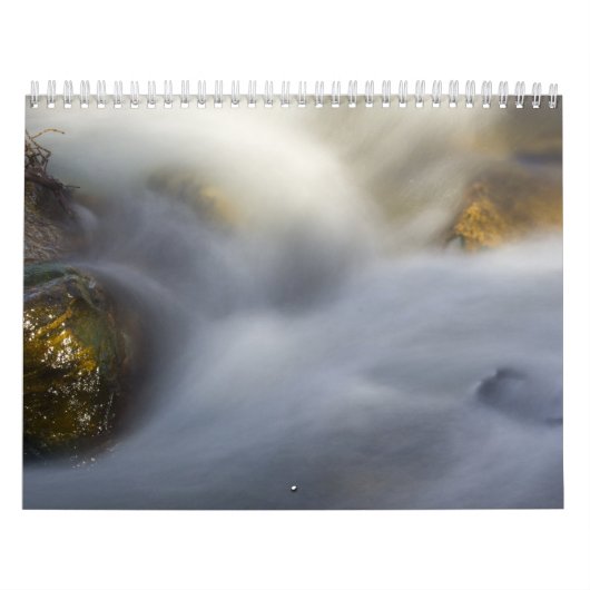 Mural Calendrier des écritures d'eau floue (Protection)