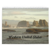 Mural Calendrier des États-Unis de l'Ouest 2014 (Protection)